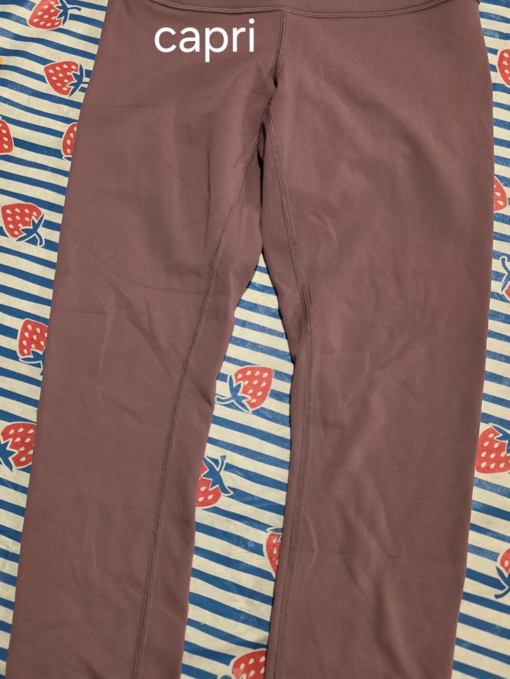 lululemon athletica Mauve Capri Leggings